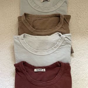 Buck Mason T - Shirt bundle, total 4